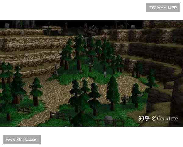 魔兽3地图编辑器：装饰交织，中心焦点